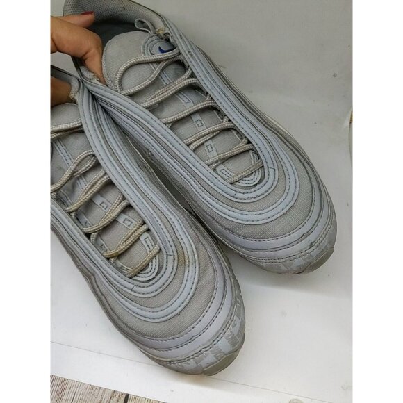 Nike Air Max 97 Wolf Grey Low Top Reflective Running Shoes BQ3165-001 M 9 - Picture 4 of 12
